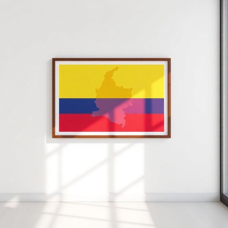 Poster imprimible Colombia