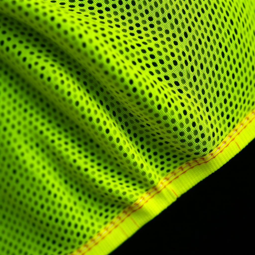 Detalle del tejido tricolor